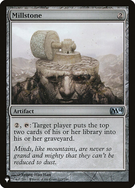 Millstone (M14-213) - The List (PLST)