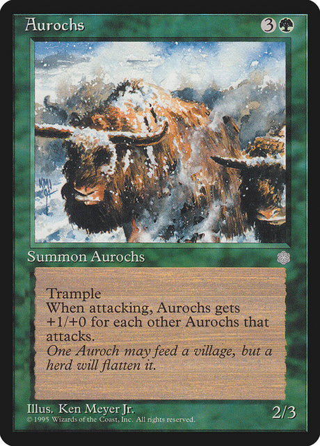 Aurochs (225) - Ice Age (ICE)