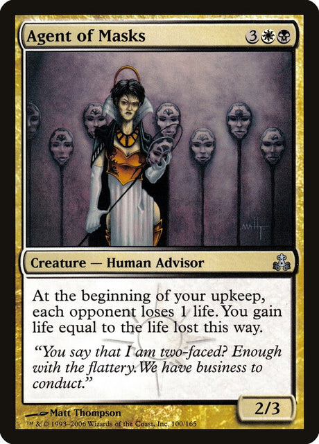 Agent of Masks (100) - Guildpact (GPT)