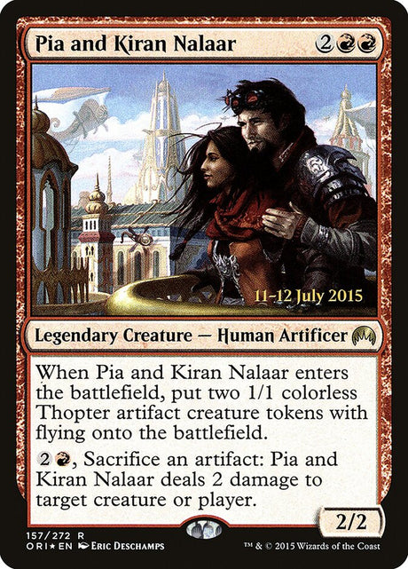 Pia and Kiran Nalaar (157s) - Magic Origins Promos (PORI)