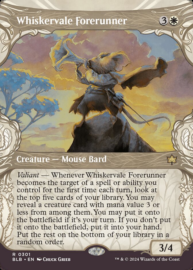 Whiskervale Forerunner (301) - Bloomburrow (BLB)