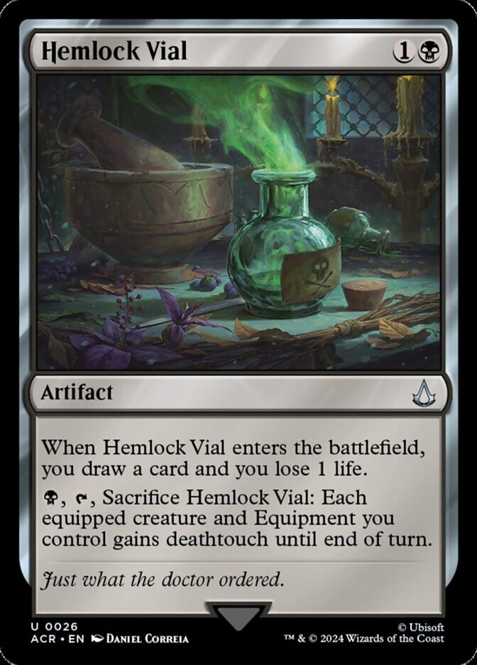 Hemlock Vial - [Foil] Assassin's Creed (ACR)