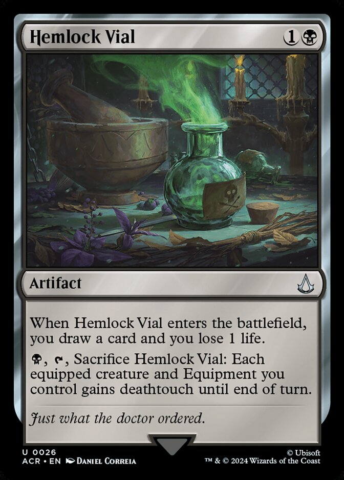 Hemlock Vial (26) - Assassin's Creed (ACR)