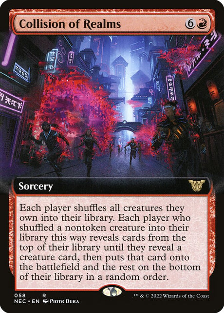 Collision of Realms (58) - Neon Dynasty Commander (NEC)
