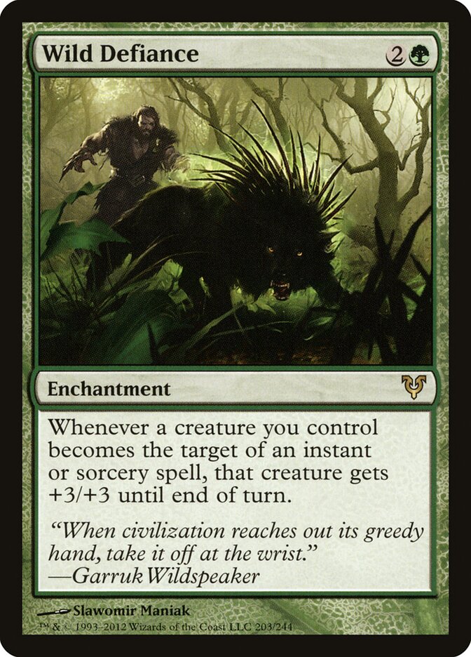 Wild Defiance (203) - Avacyn Restored (AVR)