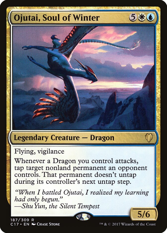 Ojutai, Soul of Winter (187) - Commander 2017 (C17)