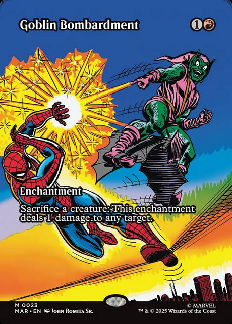 Goblin Bombardment (23) - Marvel Universe (MAR)