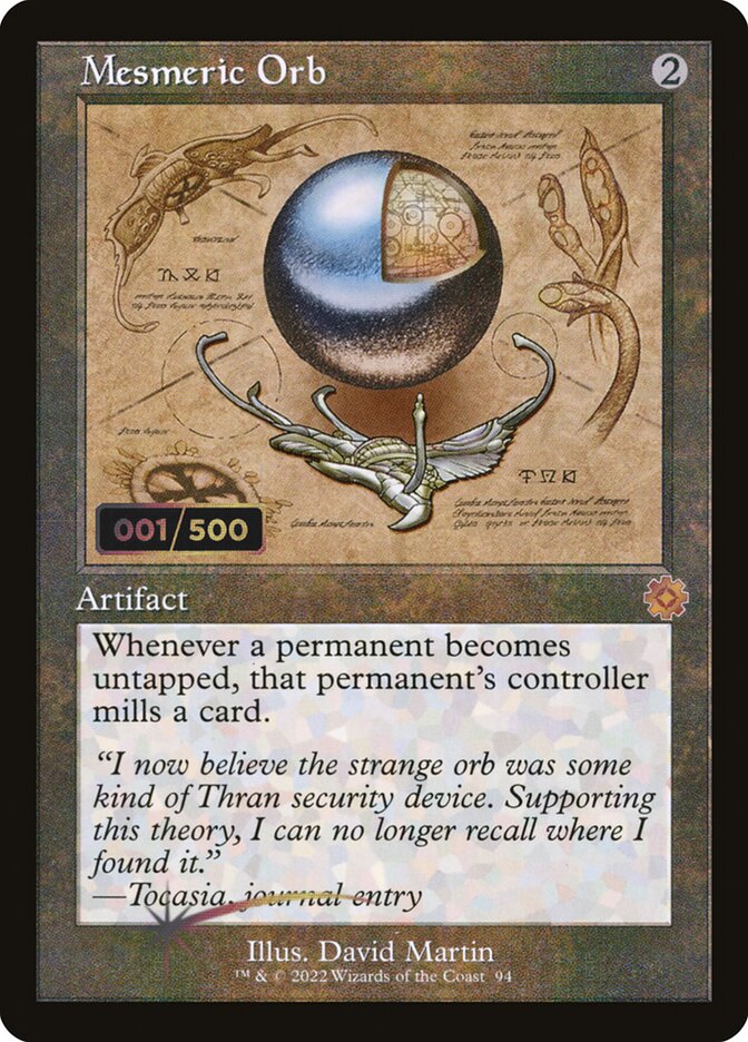 Mesmeric Orb (94z) - The Brothers' War Retro Artifacts (BRR)
