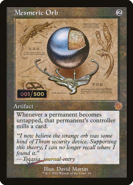 Mesmeric Orb (94z) - The Brothers' War Retro Artifacts (BRR)