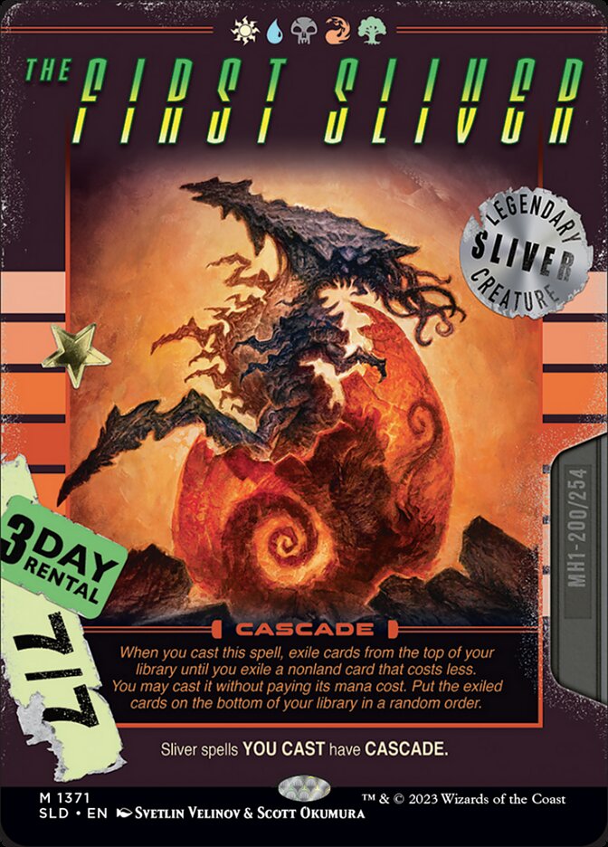 The First Sliver (1371) - [Full Art] Secret Lair Drop (SLD)