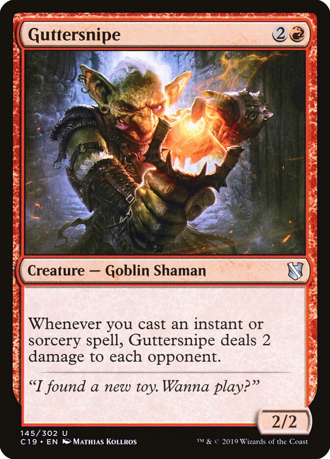 Guttersnipe (145) - Commander 2019 (C19)