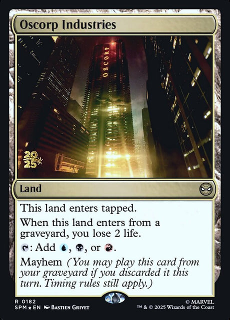 Oscorp Industries (182s) - Marvel's Spider-Man Promos (PSPM)