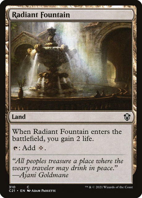 Radiant Fountain (310) - Commander 2021 (C21)