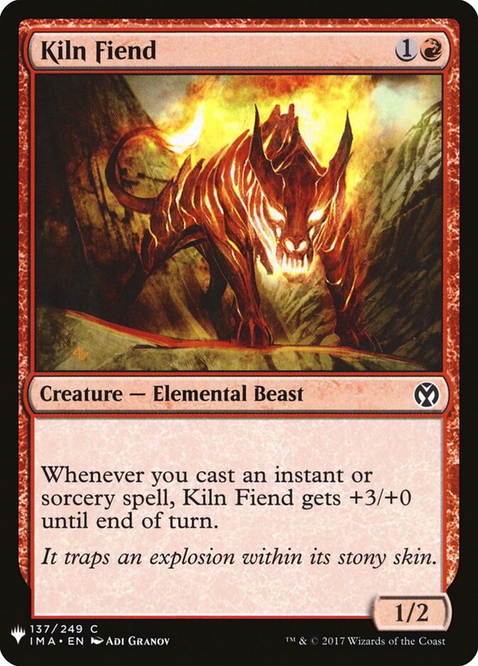 Kiln Fiend (IMA-137) - The List (PLST)