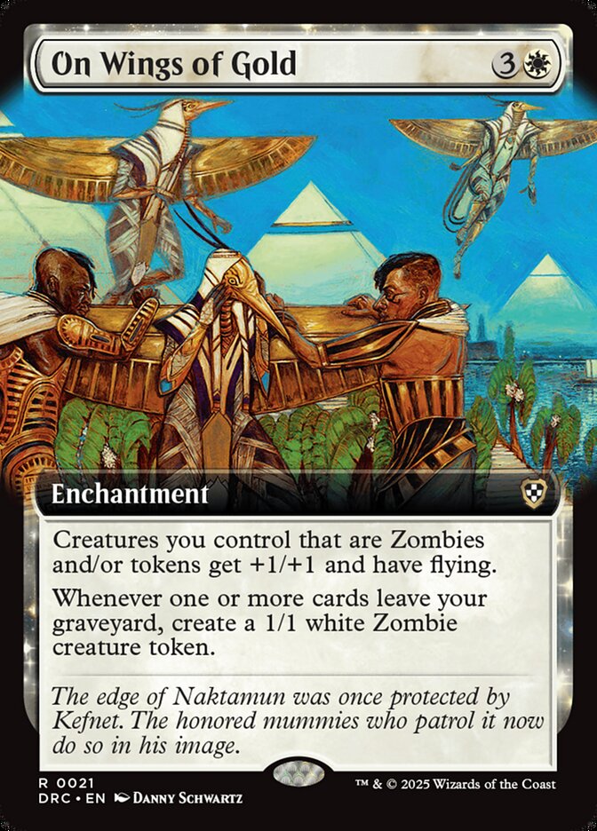 On Wings of Gold - [Extended Art] Aetherdrift Commander (DRC)