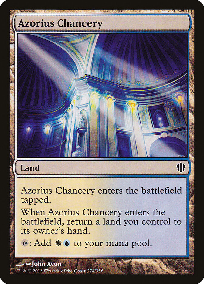 Azorius Chancery (274) - Commander 2013 (C13)