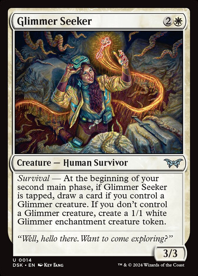 Glimmer Seeker - [Foil] Duskmourn: House of Horror (DSK)