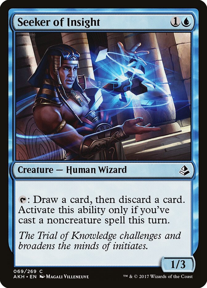 Seeker of Insight (69) - Amonkhet (AKH)