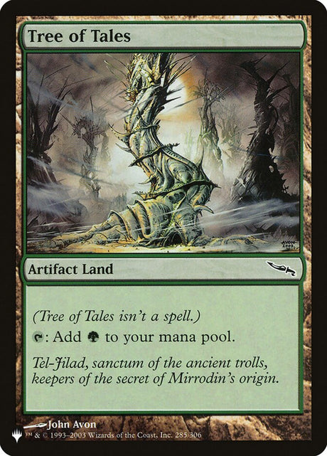Tree of Tales (MRD-285) - The List (PLST)
