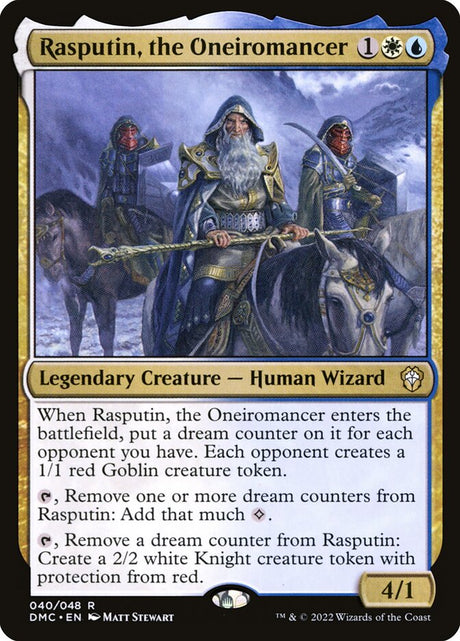 Rasputin, the Oneiromancer (40) - Dominaria United Commander (DMC)