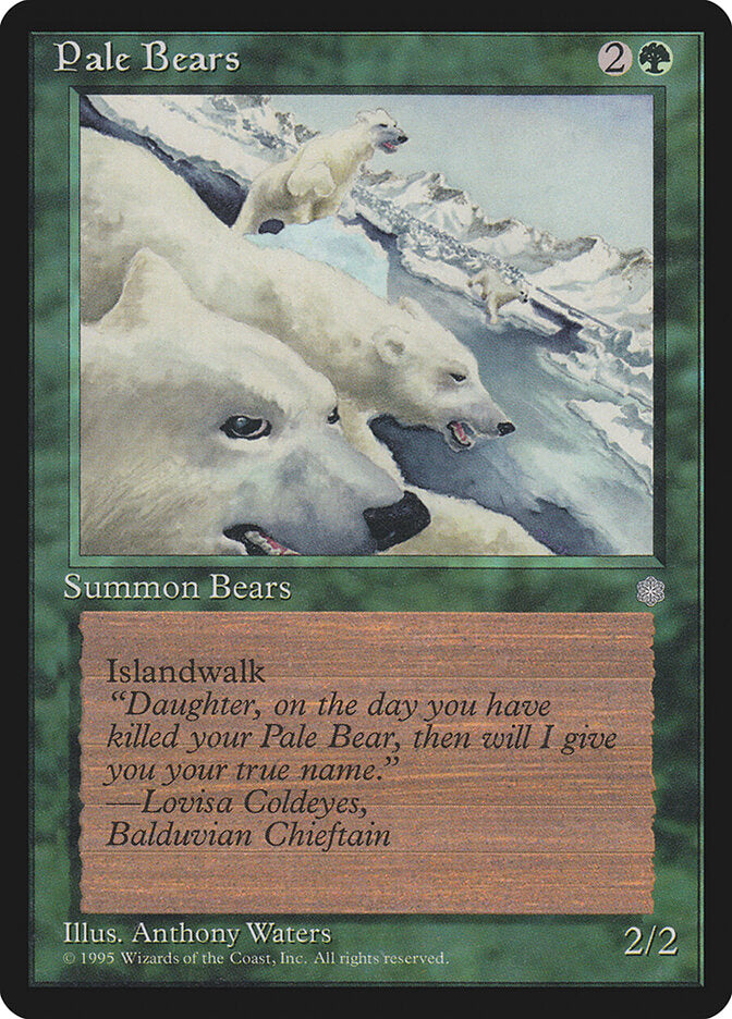 Pale Bears (256) - Ice Age (ICE)