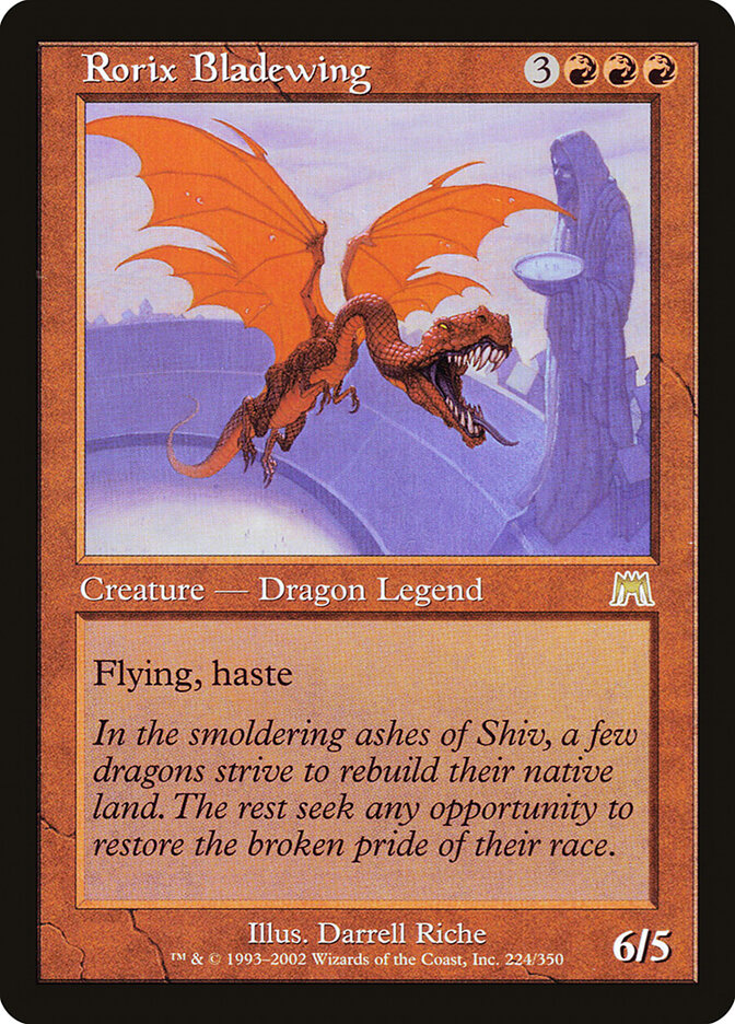Rorix Bladewing (224) - Onslaught (ONS)