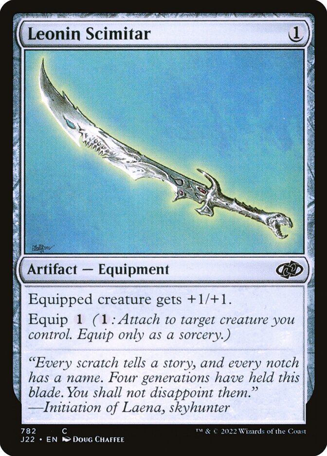 Leonin Scimitar (782) - Jumpstart 2022 (J22)