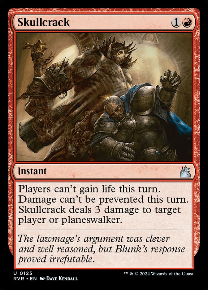 Skullcrack (125) - Ravnica Remastered (RVR)