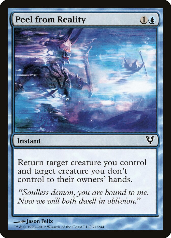 Peel from Reality (71) - Avacyn Restored (AVR)