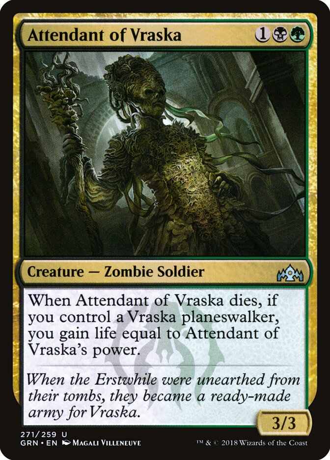 Attendant of Vraska (271) - Guilds of Ravnica (GRN)