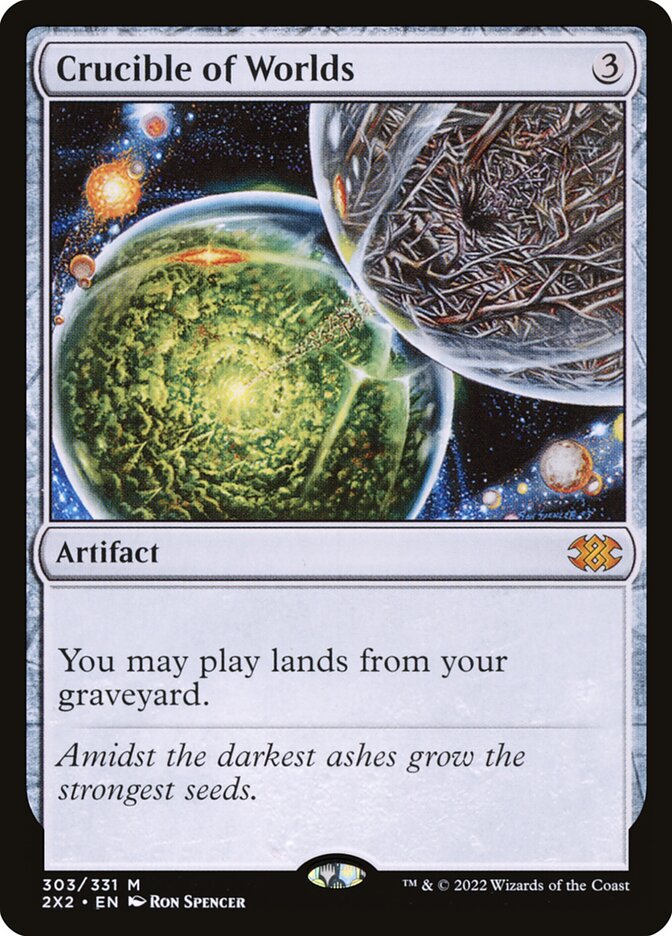 Crucible of Worlds (303) - Double Masters 2022 (2X2)