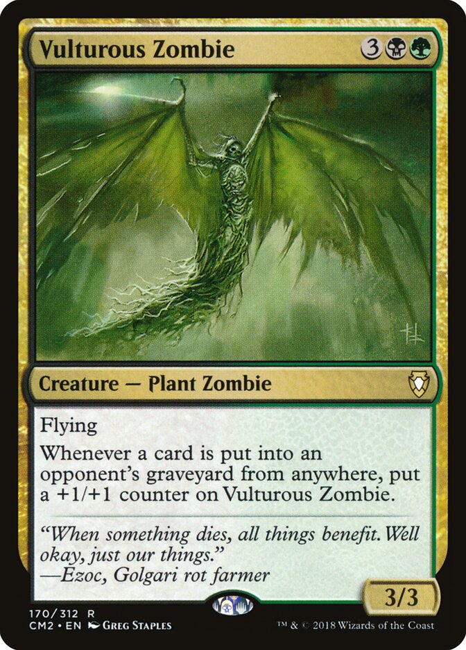 Vulturous Zombie (170) - Commander Anthology Volume II (CM2)