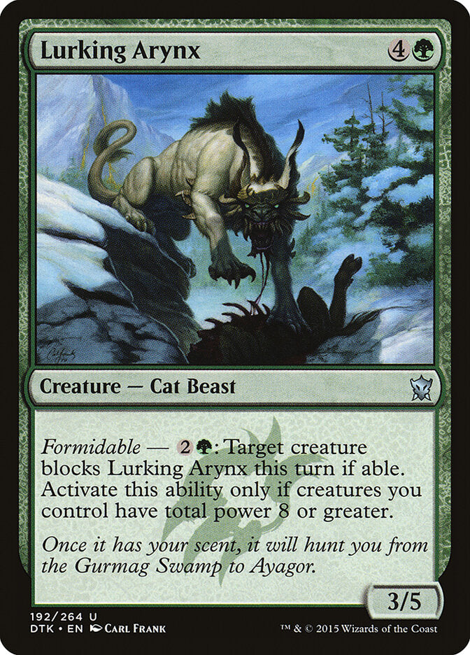 Lurking Arynx (192) - Dragons of Tarkir (DTK)