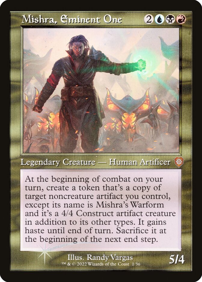 Mishra, Eminent One (1) - The Brothers' War Commander (BRC)