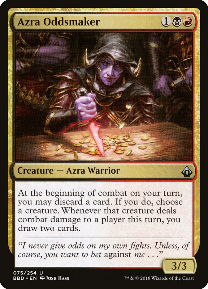 Azra Oddsmaker (75) - Battlebond (BBD)