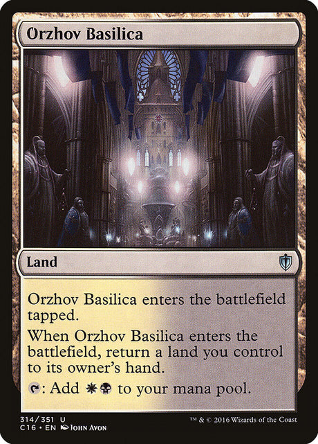 Orzhov Basilica (314) - Commander 2016 (C16)