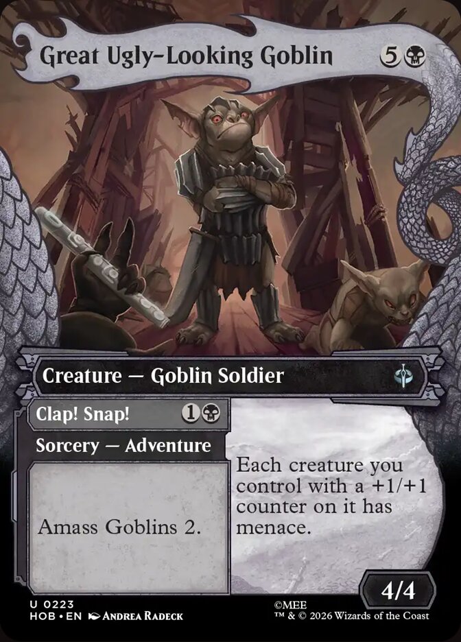 Great Ugly-Looking Goblin // Clap! Snap! (223) - The Hobbit (HOB)