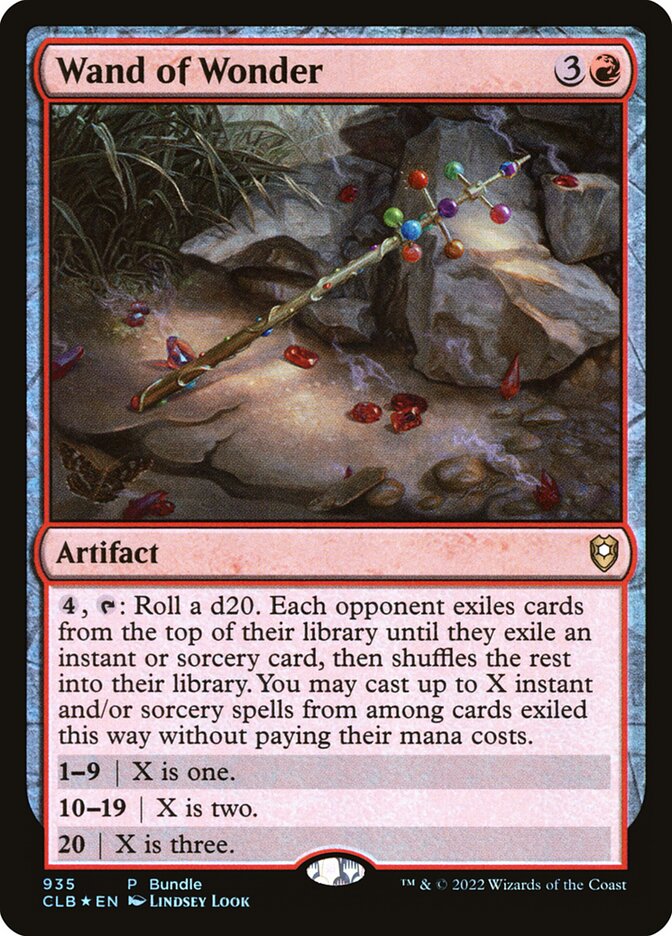Wand of Wonder (935) - Commander Legends: Battle for Baldur's Gate (CLB)
