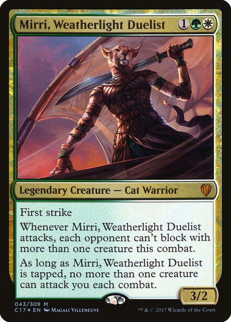 Mirri, Weatherlight Duelist (43) - Commander 2017 (C17)