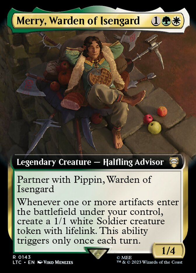 Merry, Warden of Isengard (143) - Tales of Middle-earth Commander (LTC)