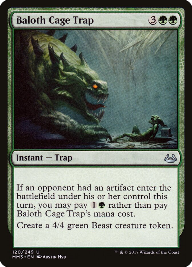 Baloth Cage Trap (120) - Modern Masters 2017 (MM3)