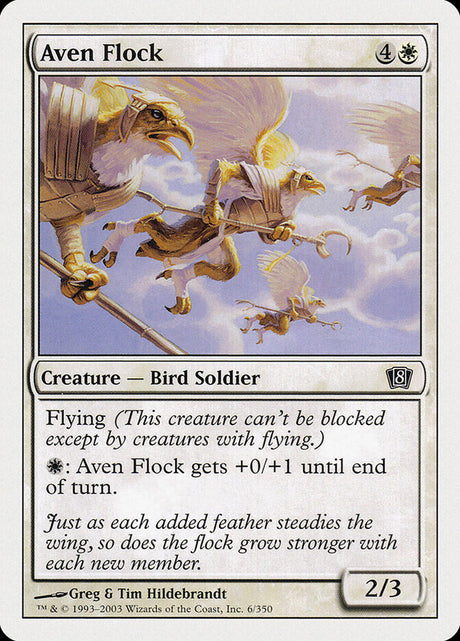 Aven Flock (6) - Eighth Edition (8ED)
