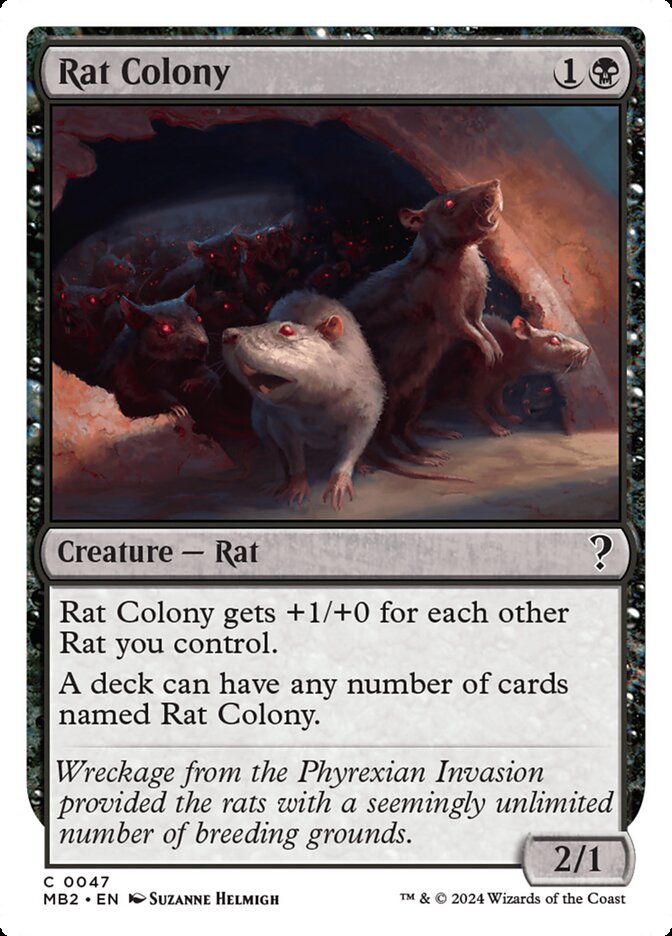 Rat Colony (47) - Mystery Booster 2 (MB2)