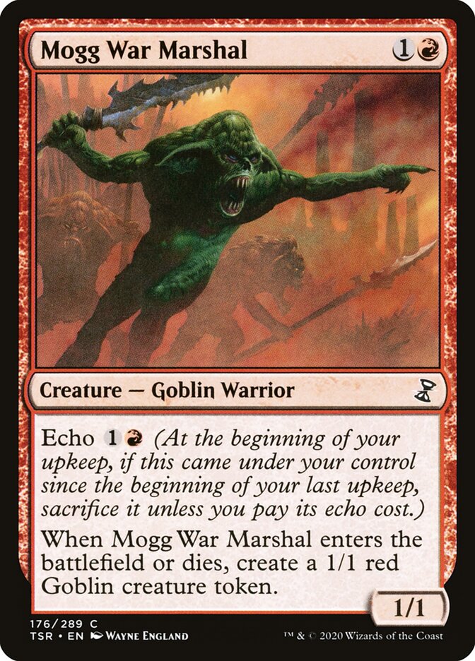 Mogg War Marshal (176) - Time Spiral Remastered (TSR)