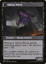 Ragged Recluse // Odious Witch (127) - Innistrad: Crimson Vow (VOW)