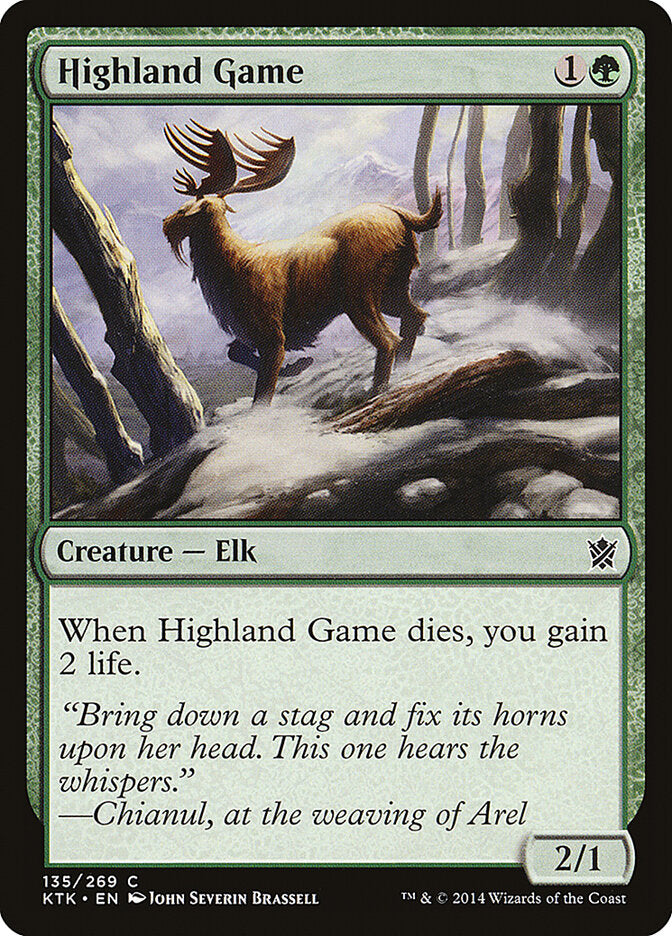 Highland Game (135) - Khans of Tarkir (KTK)