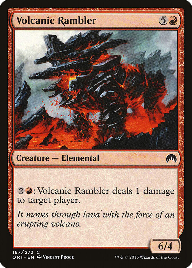 Volcanic Rambler (167) - Magic Origins (ORI)