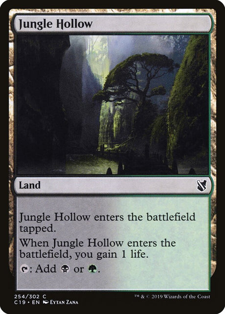 Jungle Hollow (254) - Commander 2019 (C19)