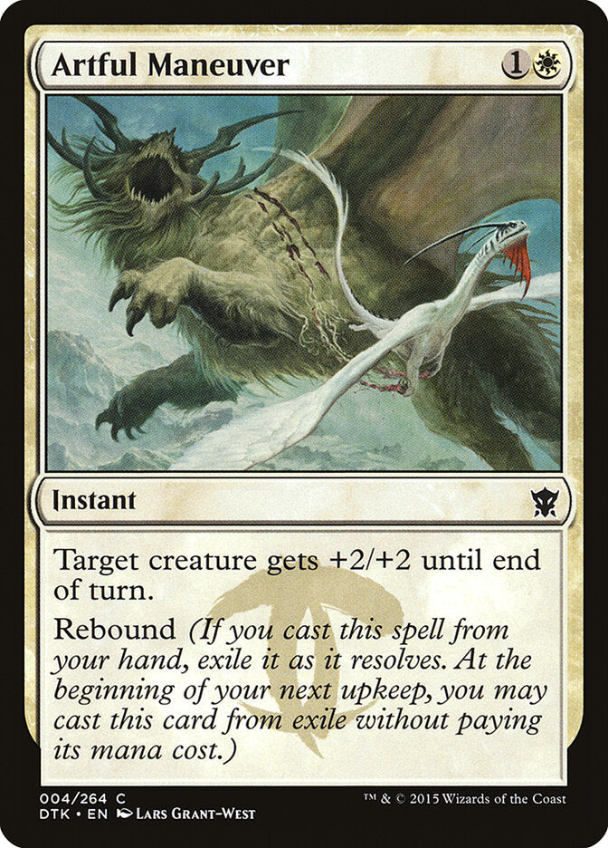 Artful Maneuver (4) - Dragons of Tarkir (DTK)