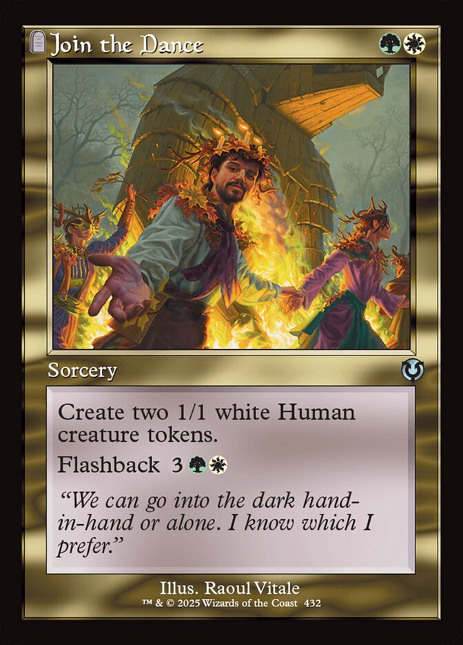 Join the Dance - [Foil, Retro Frame] Innistrad Remastered (INR)